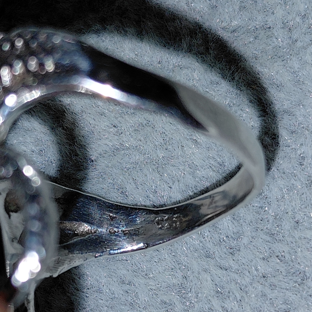 Sterling Silver Octopus Ring with Moonstone Accent - Picture 11 of 14
